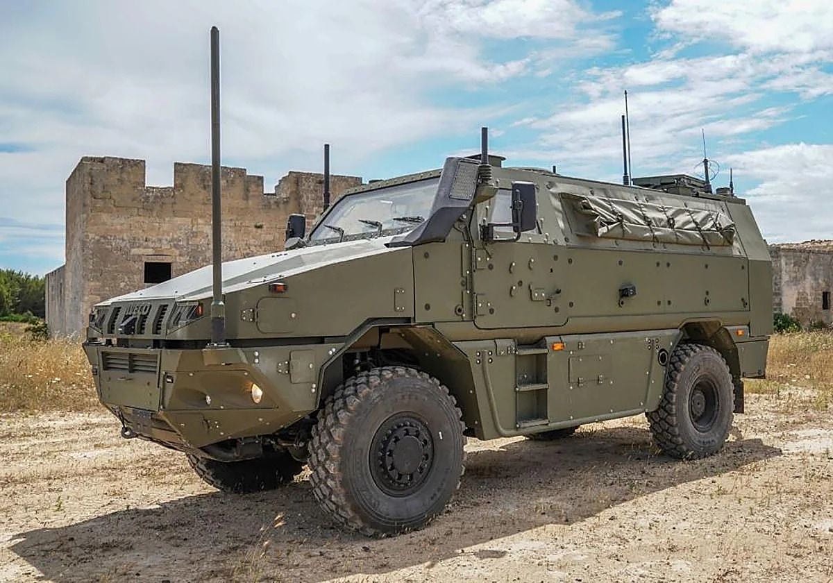 Un vehículo destinado a las Fuerzas Armadas