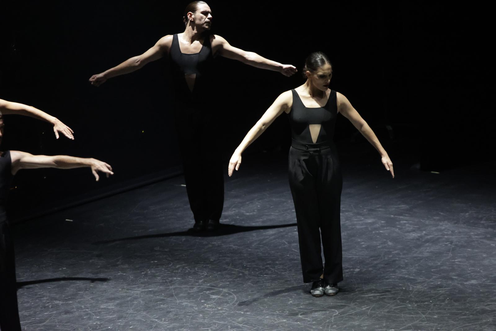 Un instante del espectáculo 'Comedia sin título', de la coreógrafa Úrsula López, en el Teatro Central 