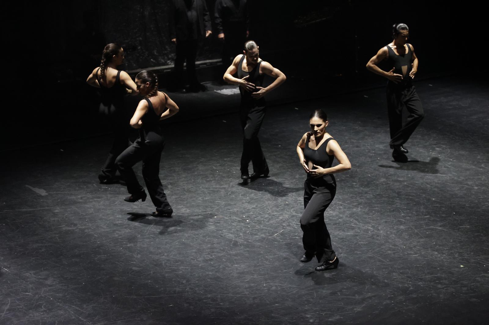 Un instante del espectáculo 'Comedia sin título', de la coreógrafa Úrsula López, en el Teatro Central 