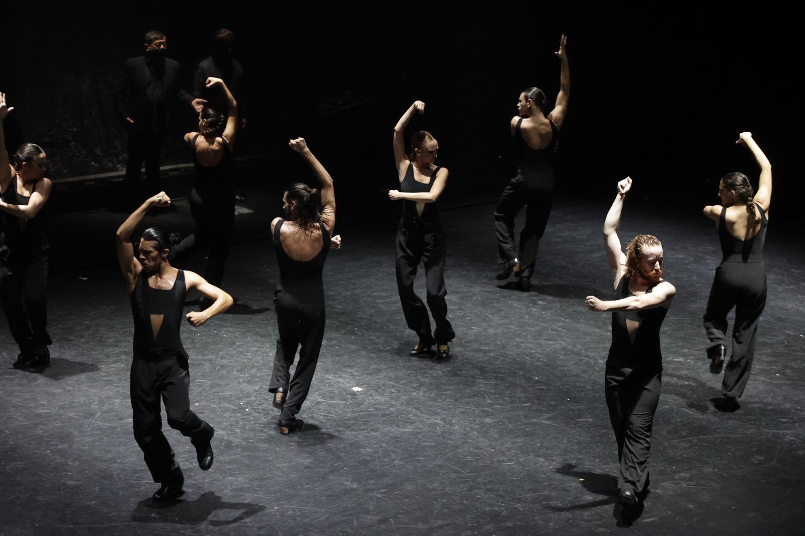 Un instante del espectáculo 'Comedia sin título', de la coreógrafa Úrsula López, en el Teatro Central 