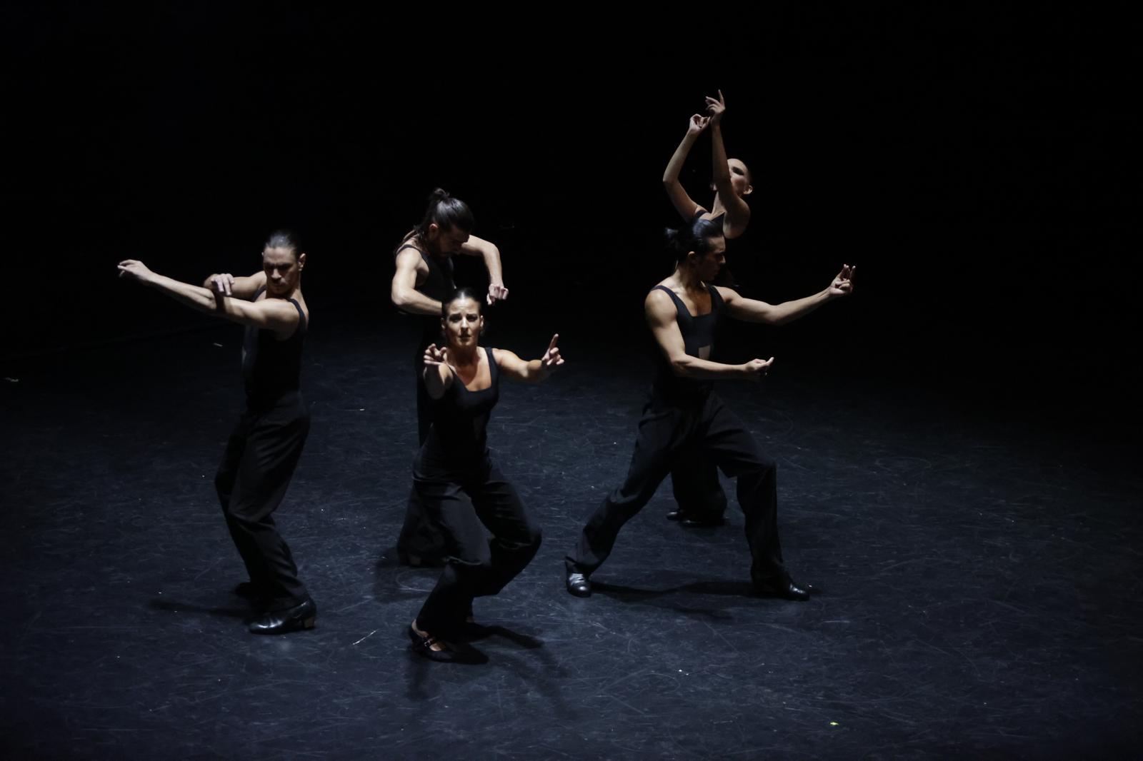 Un instante del espectáculo 'Comedia sin título', de la coreógrafa Úrsula López, en el Teatro Central 