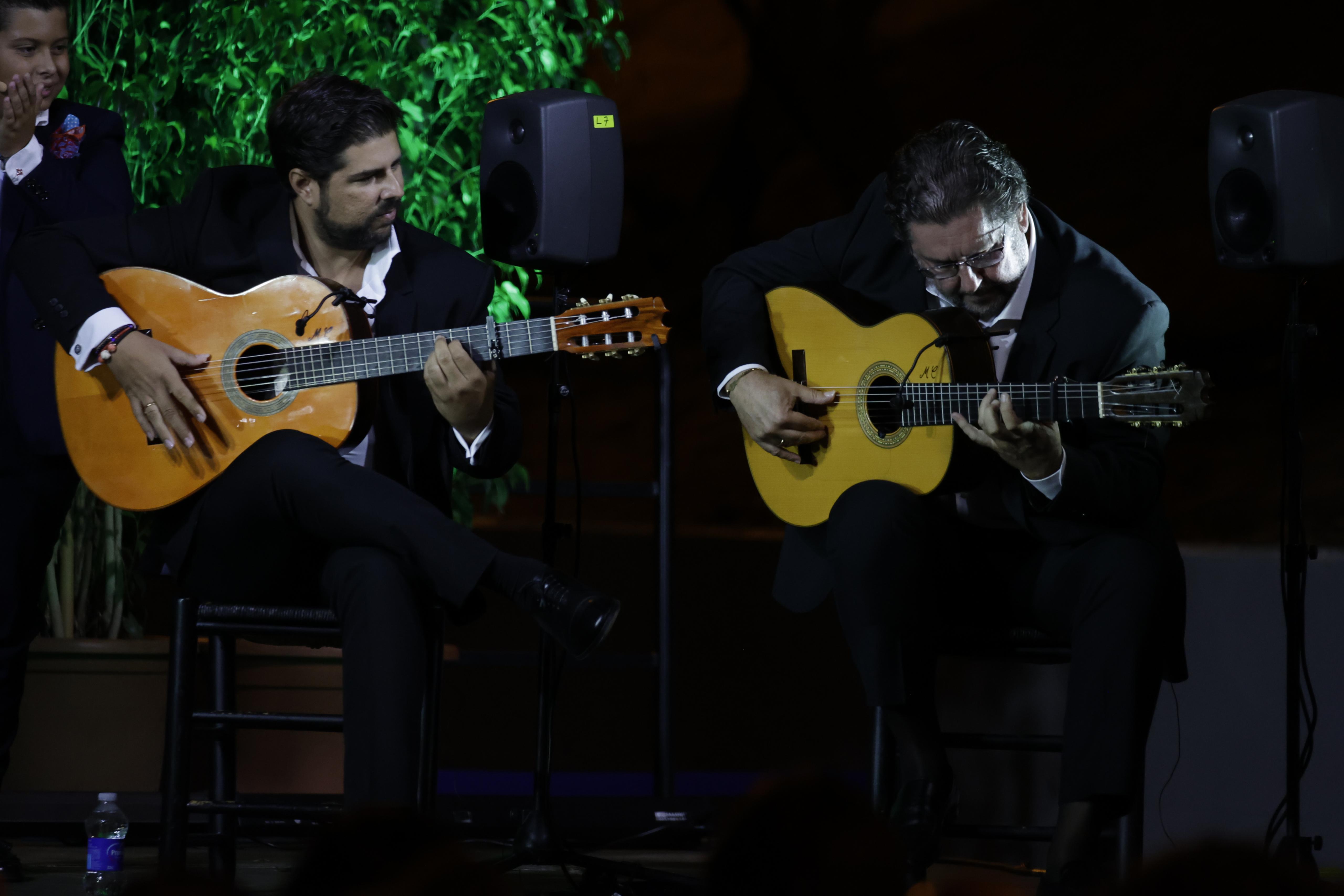 Momento en el muelle Camaronero de 'Territorio Jerez', dentro de la Bienal de Flamenco