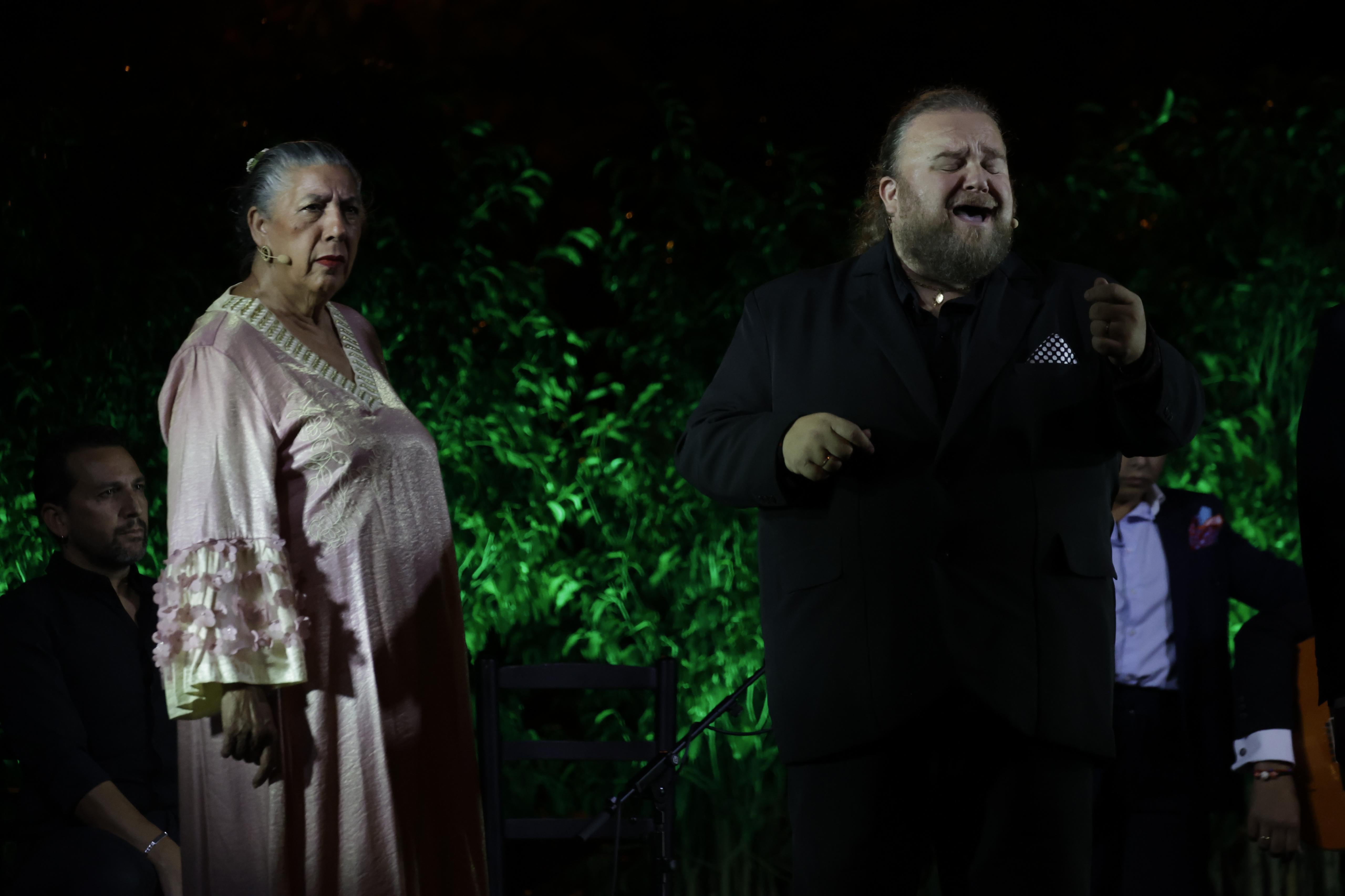 Momento en el muelle Camaronero de 'Territorio Jerez', dentro de la Bienal de Flamenco