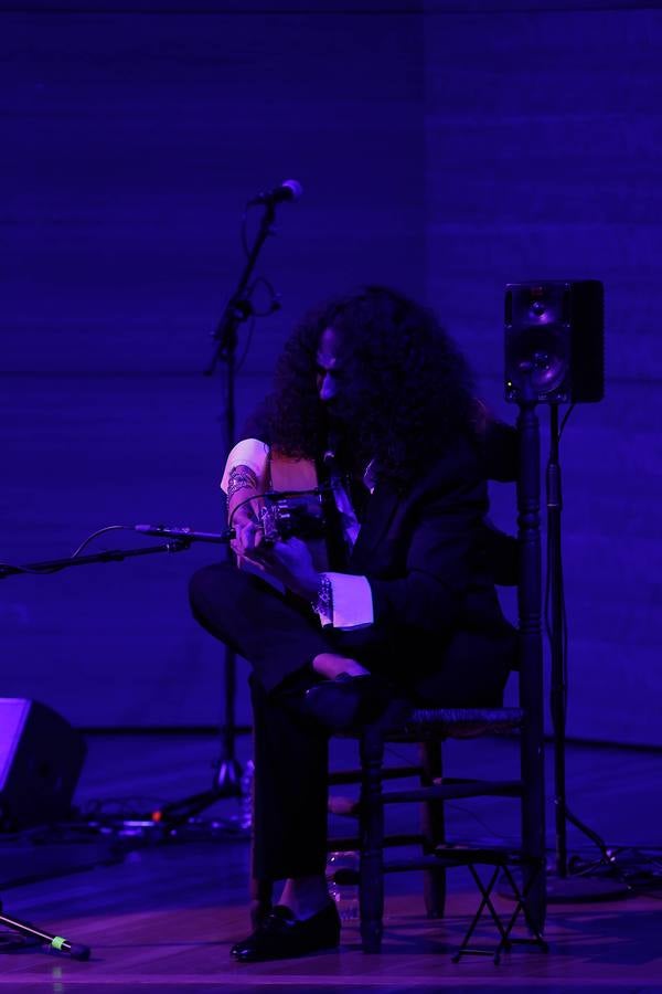 Un momento del concierto flamenco de este sábado en el Espacio Turina