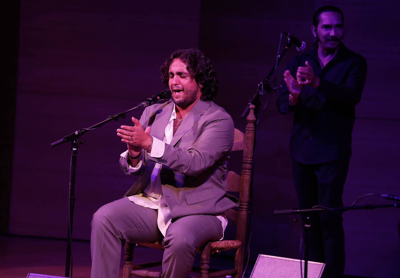 Un momento del concierto flamenco de este sábado en el Espacio Turina