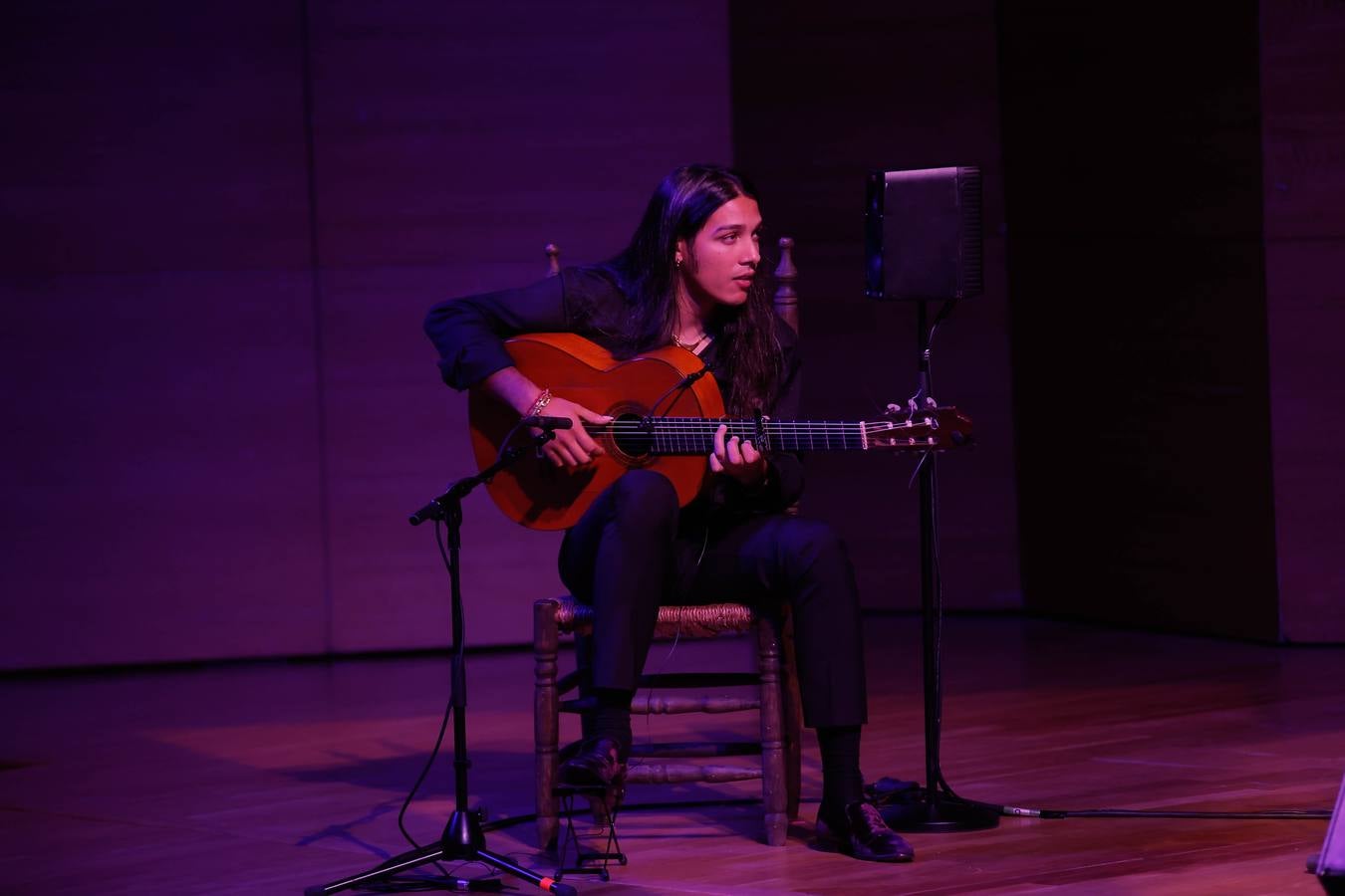 Un momento del concierto flamenco de este sábado en el Espacio Turina
