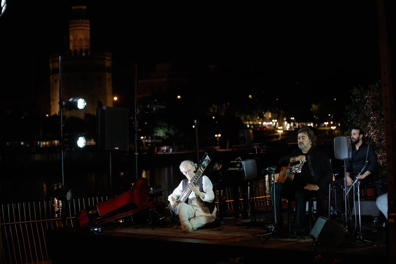 Gualberto y Miño estuvieron acompañados de Pedro Ricardo Miño y Juan de Mairena 