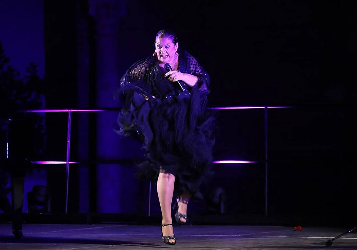 Actuación del concierto especial de sevillanas