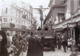 El Cristo de San Agustín de San Roque saldrá con la cruz primitiva