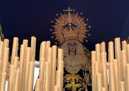 La Virgen del Mayor Dolor y Traspaso de Dos Hermanas tuvo un gran poder de convocatoria en su salida extraordinaria