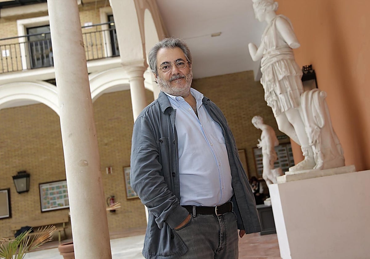 Rubén Bilbao en la Facultad de Bellas Artes de Sevilla