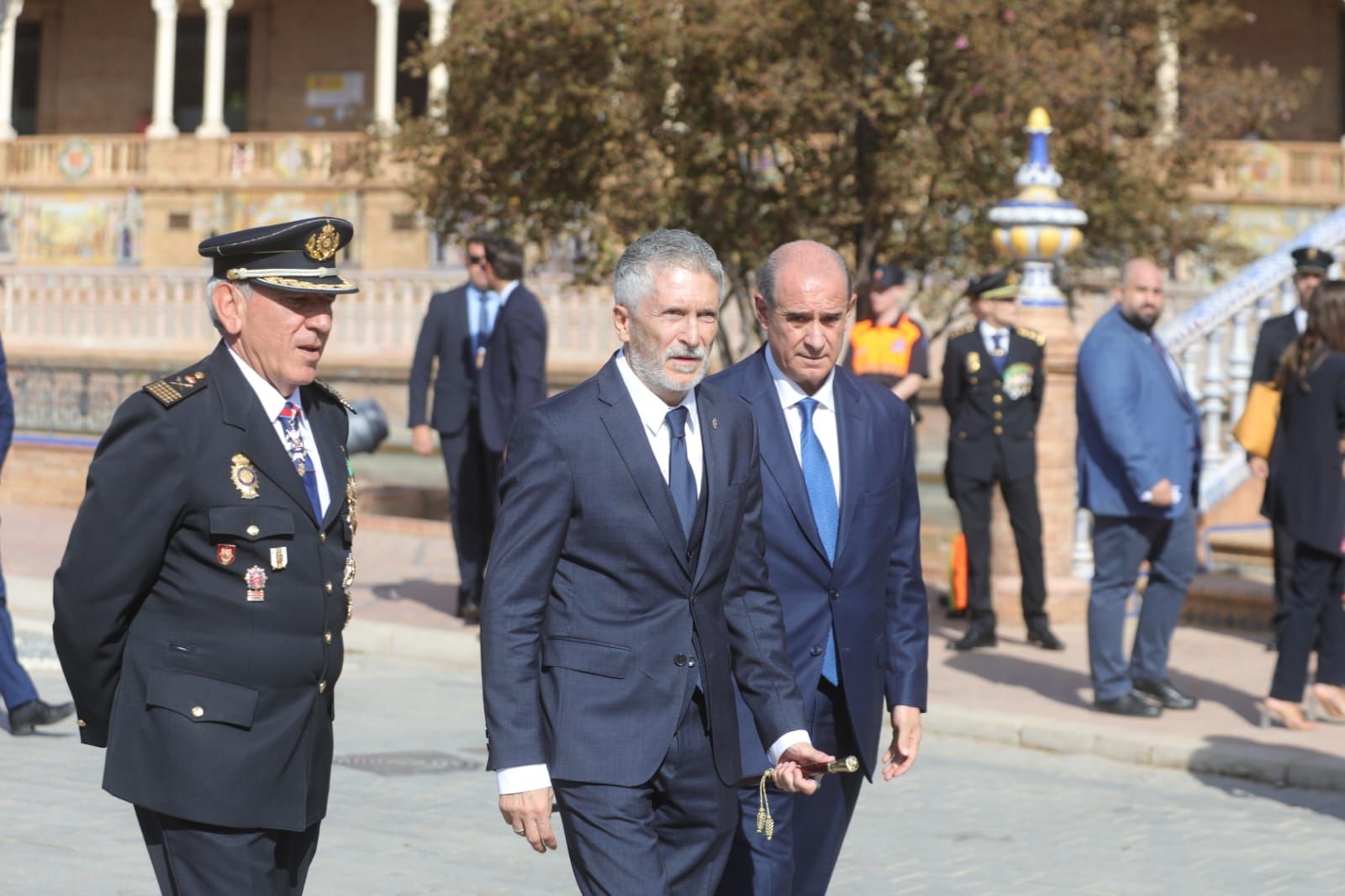 Celebración del Día de la Policía en Sevilla, en imágenes