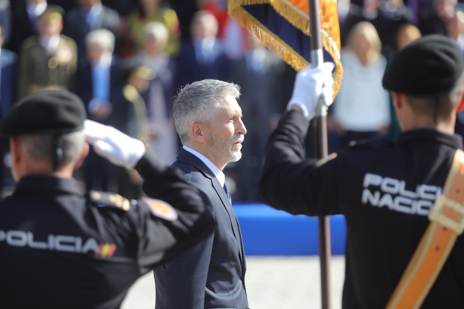 Celebración del Día de la Policía en Sevilla, en imágenes