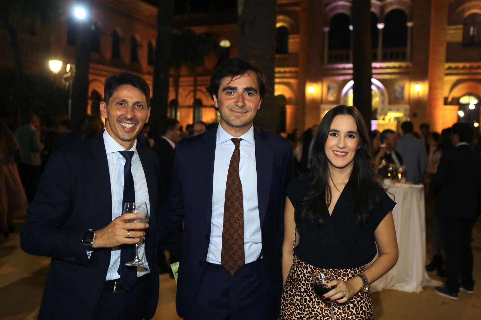 Alfredo Cubero, Cipriano Gutiérrez y Ángela López