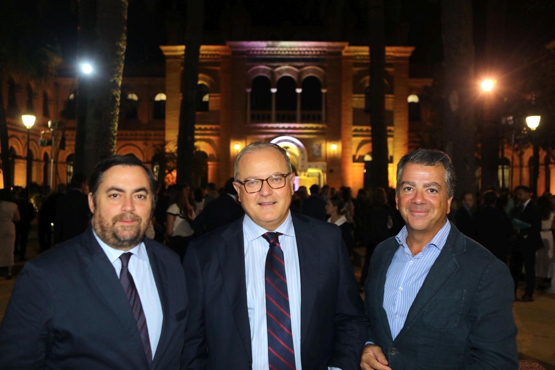 Guillermo García, Manuel Fernández y Rafael Prieto