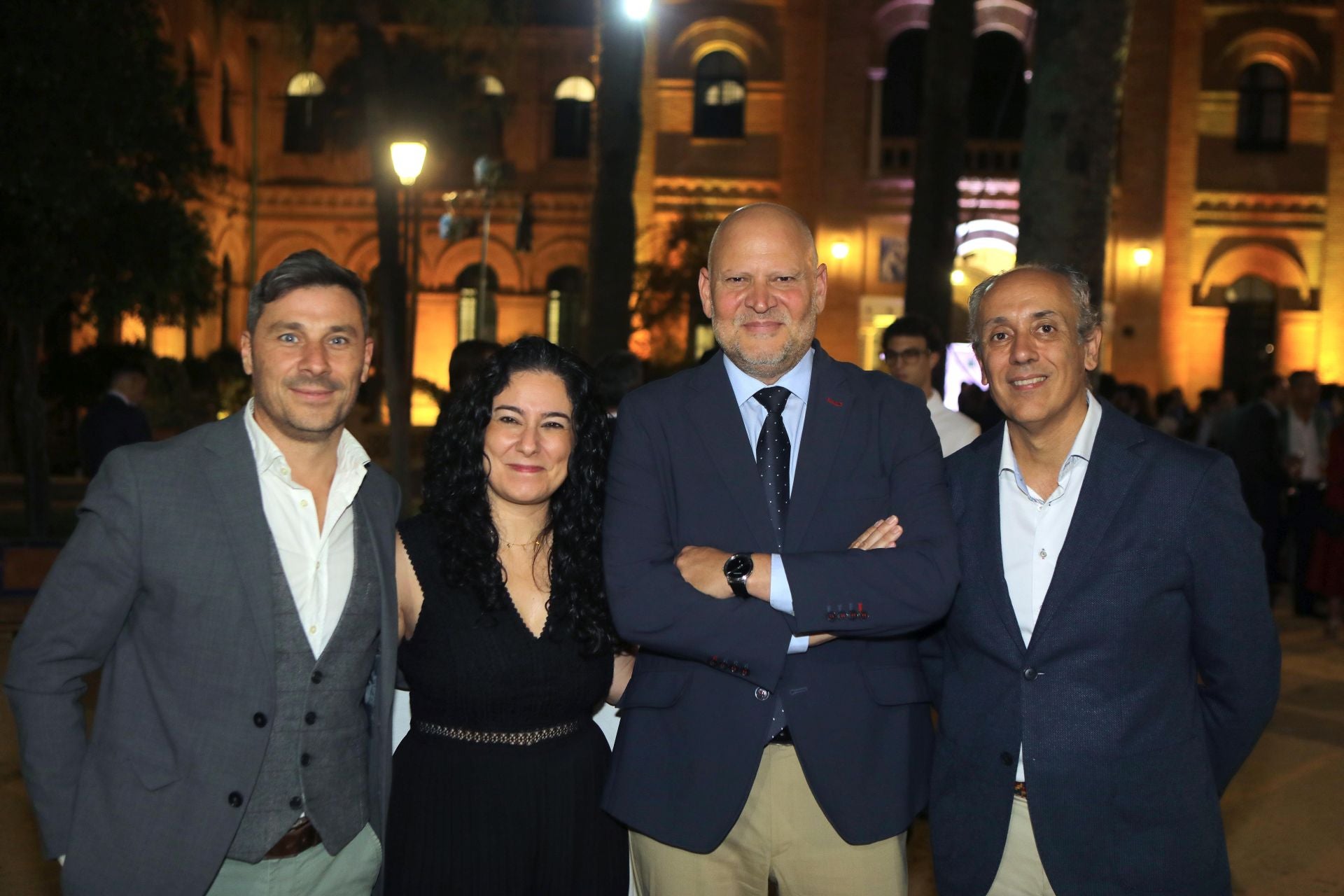 Ignacio Carrillo de Albornoz, Rocío Reina, Francisco Palma y José Antonio Sola