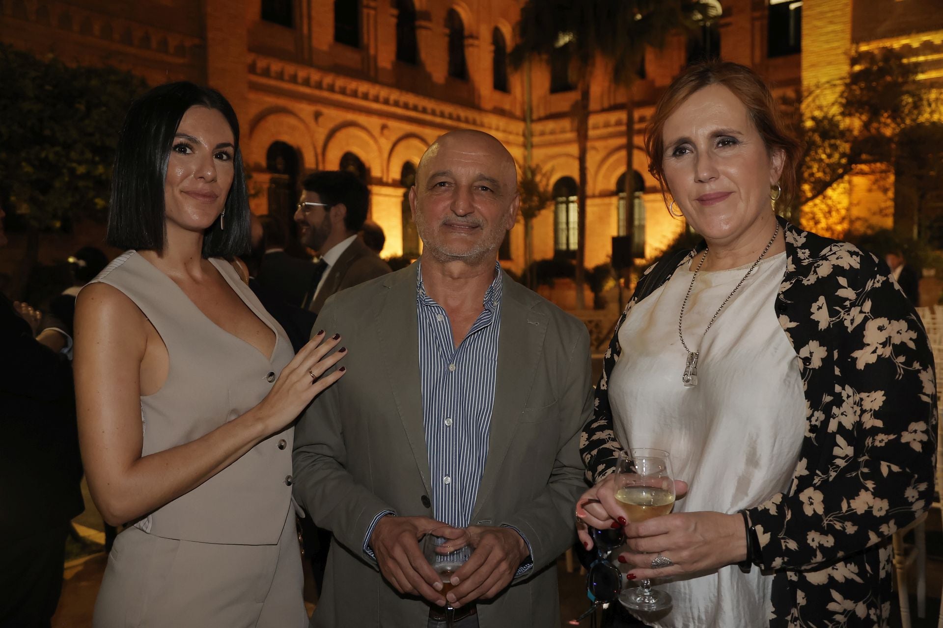 María Rodríguez, Pedro Torres y Rocío Castro