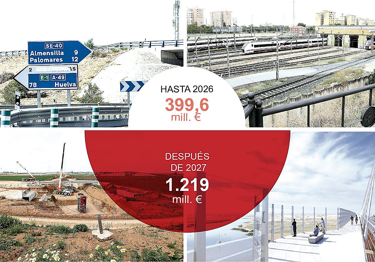 Sánchez deja el pago de las grandes obras en Sevilla para el siguiente Gobierno