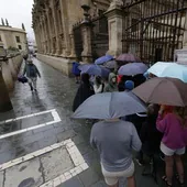 La borrasca Berenice deja menos agua de la esperada en Sevilla