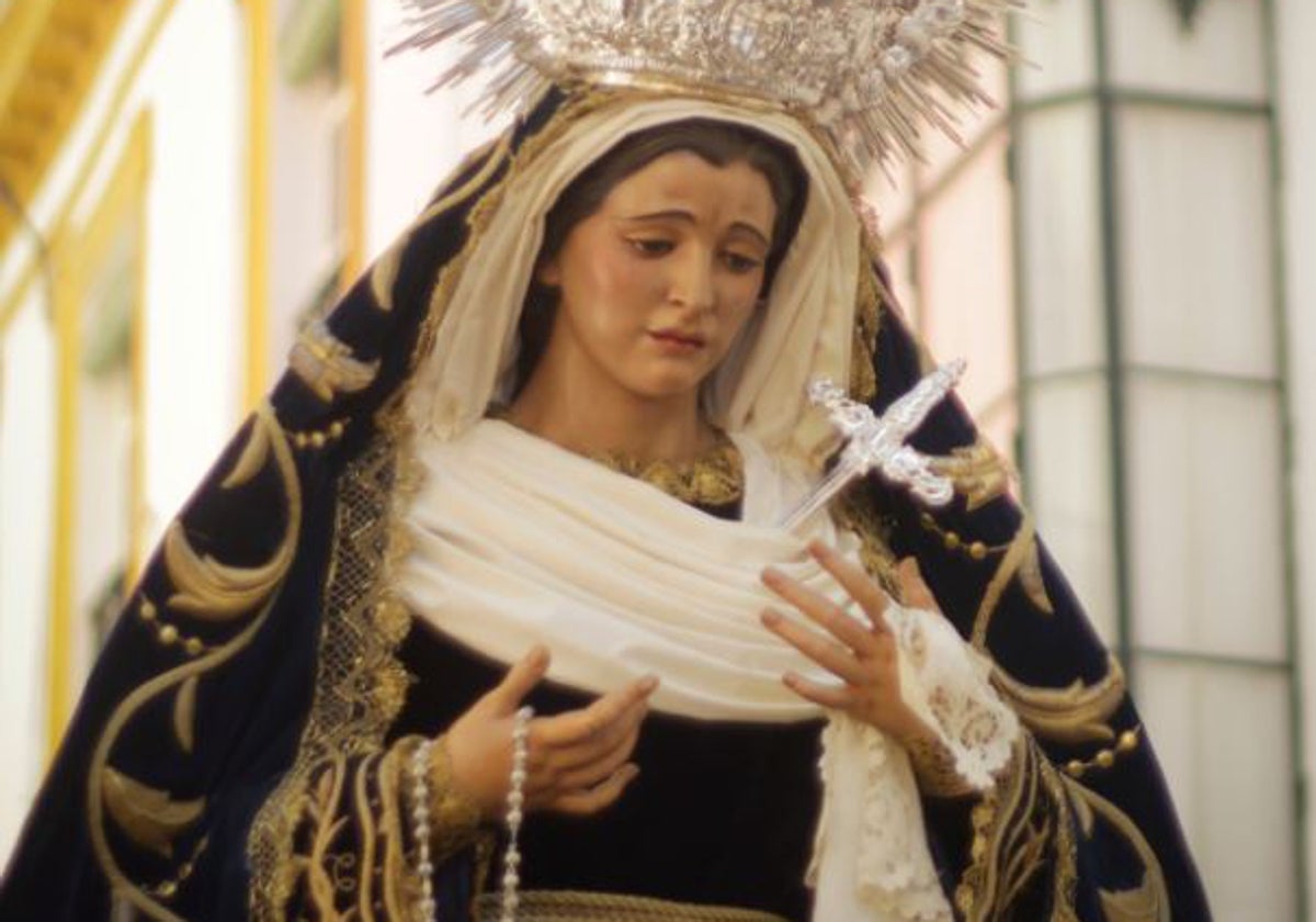 La Virgen de las Tristezas tendrá una barreduela junto a la plaza de la Gavidia