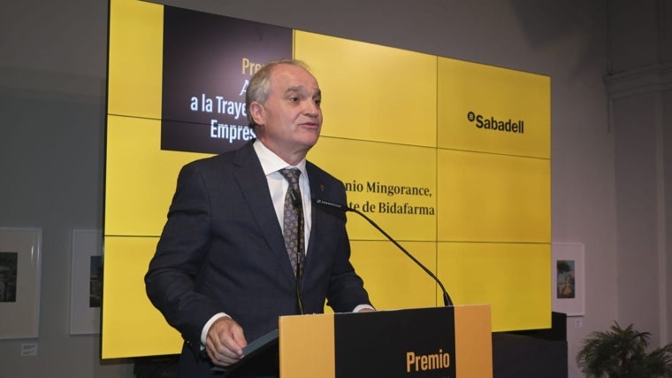 Antonio Mingorance, presidente de Bidafarma