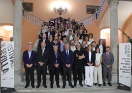 Paz Vega, Natalia de Molina y Nazario, en el 21º Festival de Cine Europeo de Sevilla