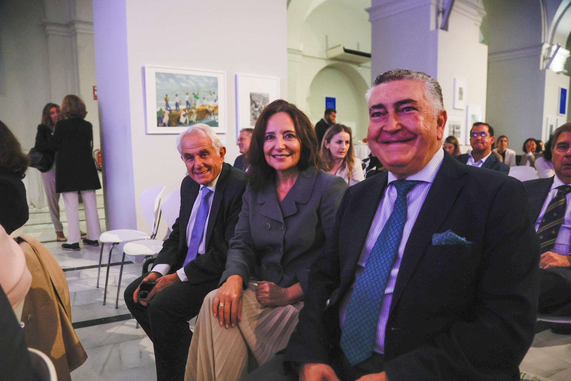 Antonio Pascual, María del Carmen Martín y Agustín Ruiz-Escribano