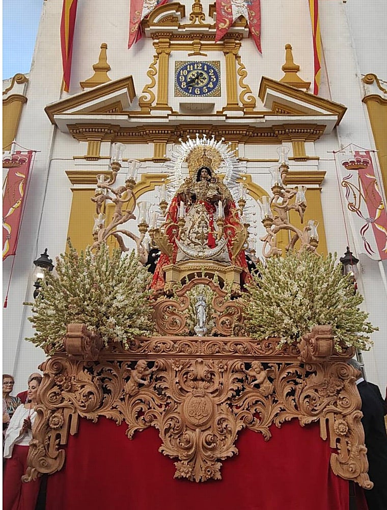 Procesión de la Virgen del Rosario de Bormujos