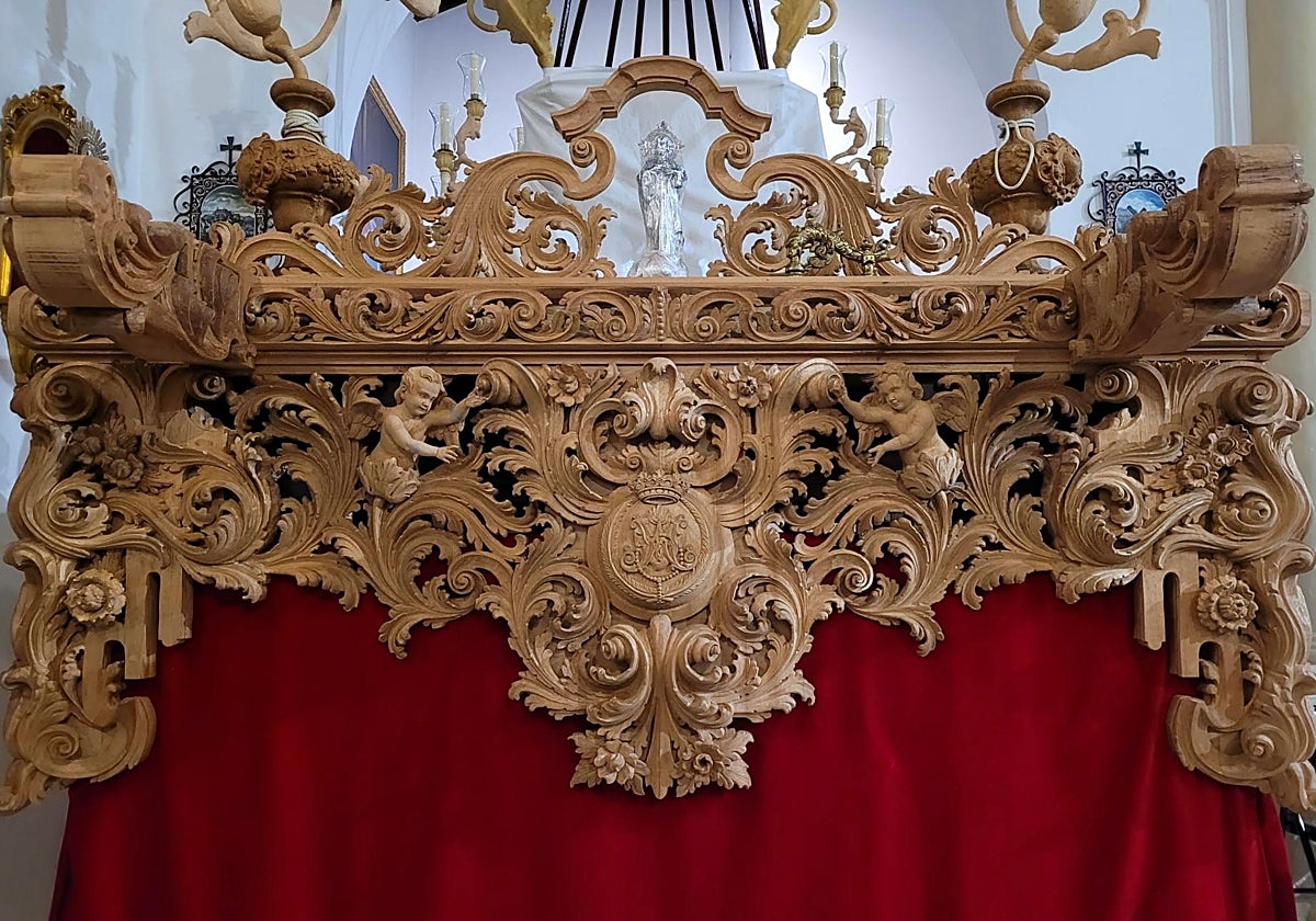 El nuevo paso de la Virgen del Rosario de Bormujos