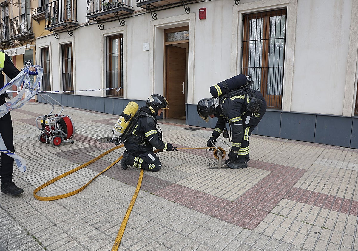 Bomberos de Sevilla en una imagen de archivo