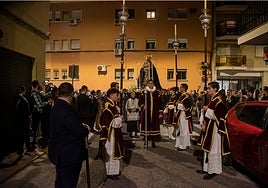 El rosario de la Virgen del Desconsuelo y Visitación de Pasión y Muerte