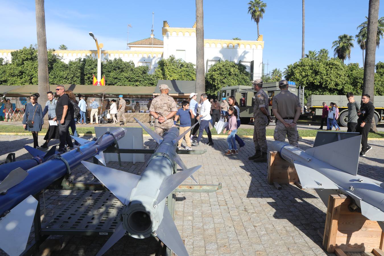 Instantánea de la jornada festiva este sábado en Tablada