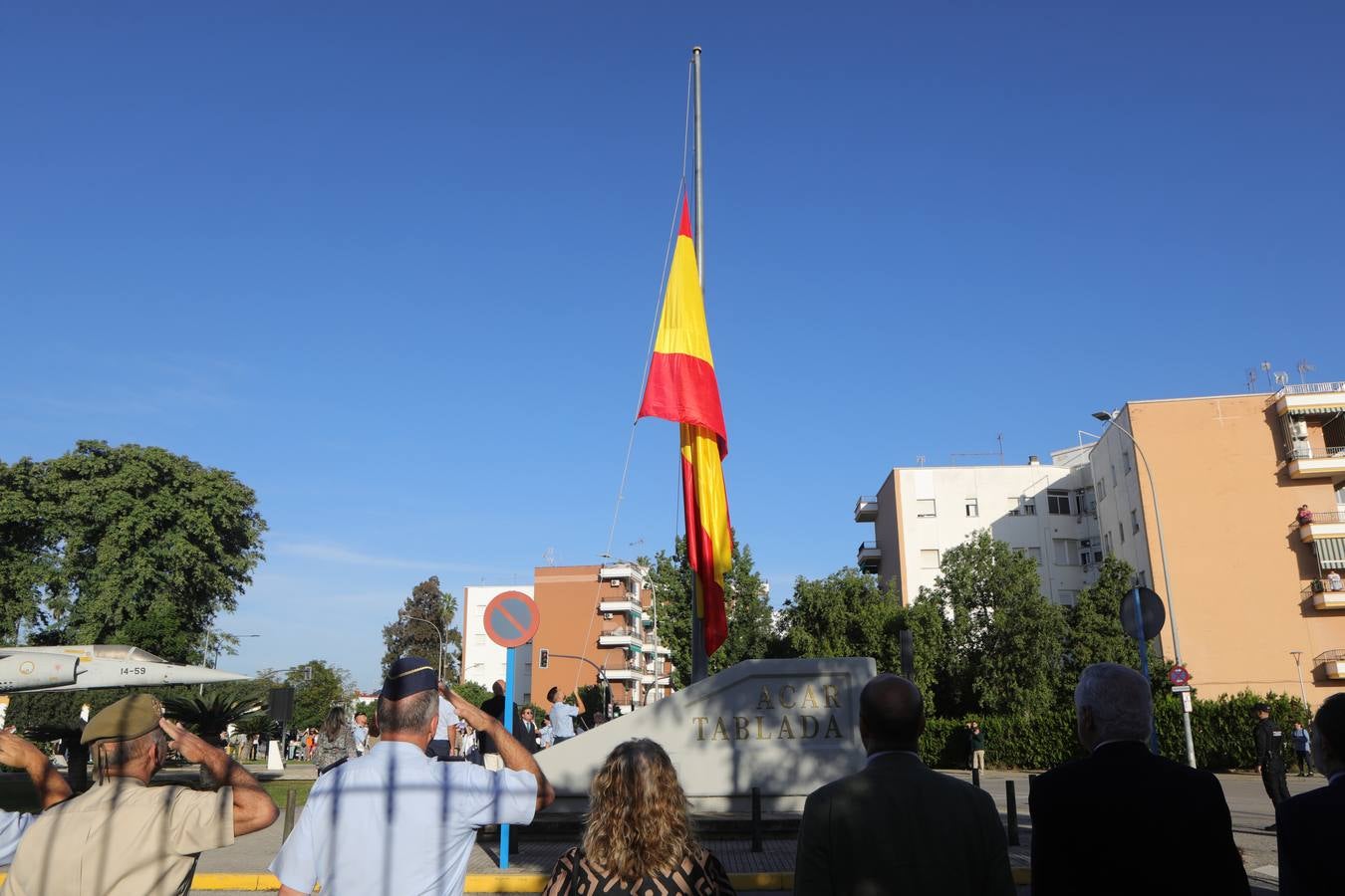 Instantánea de la jornada festiva este sábado en Tablada