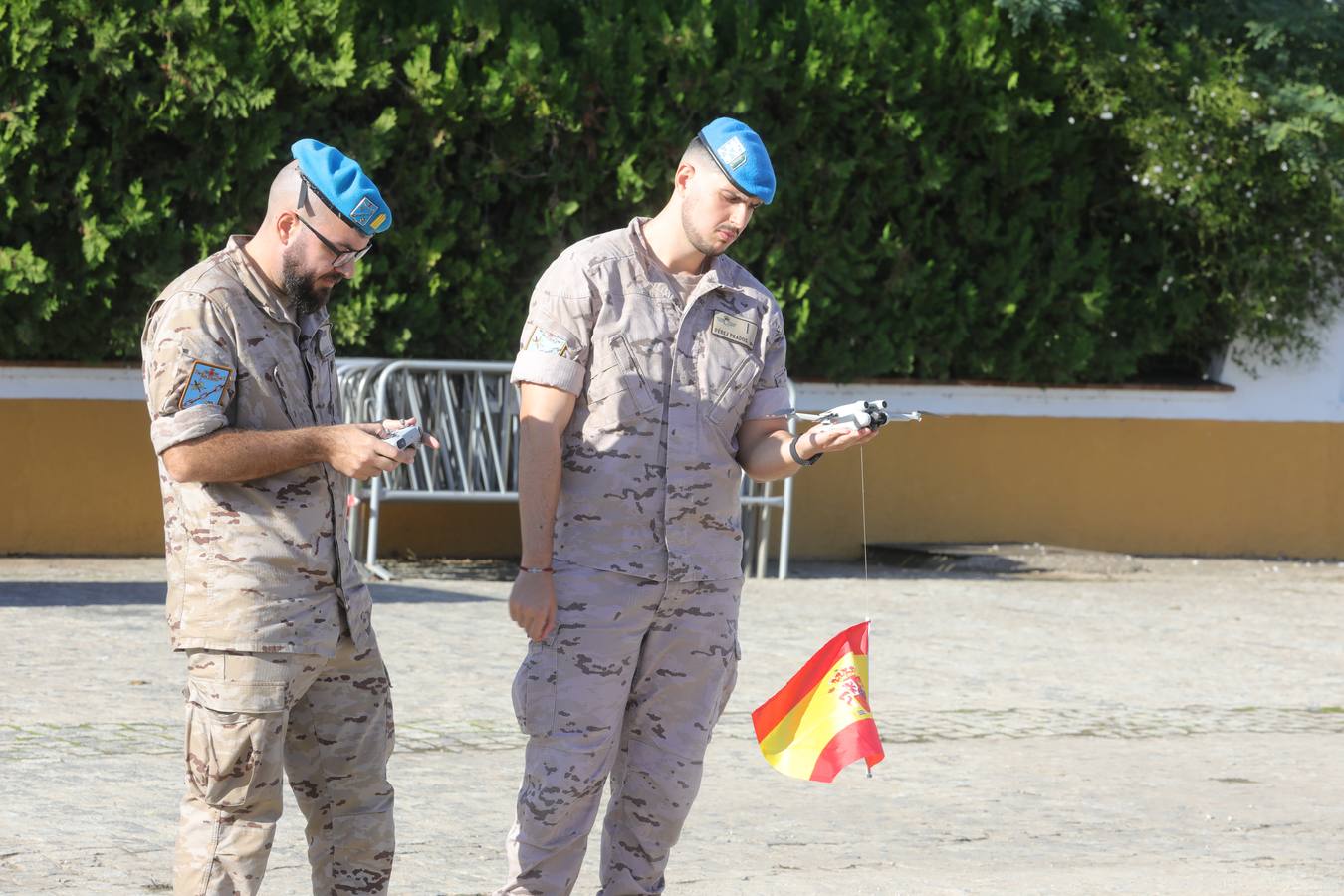 Instantánea de la jornada festiva este sábado en Tablada