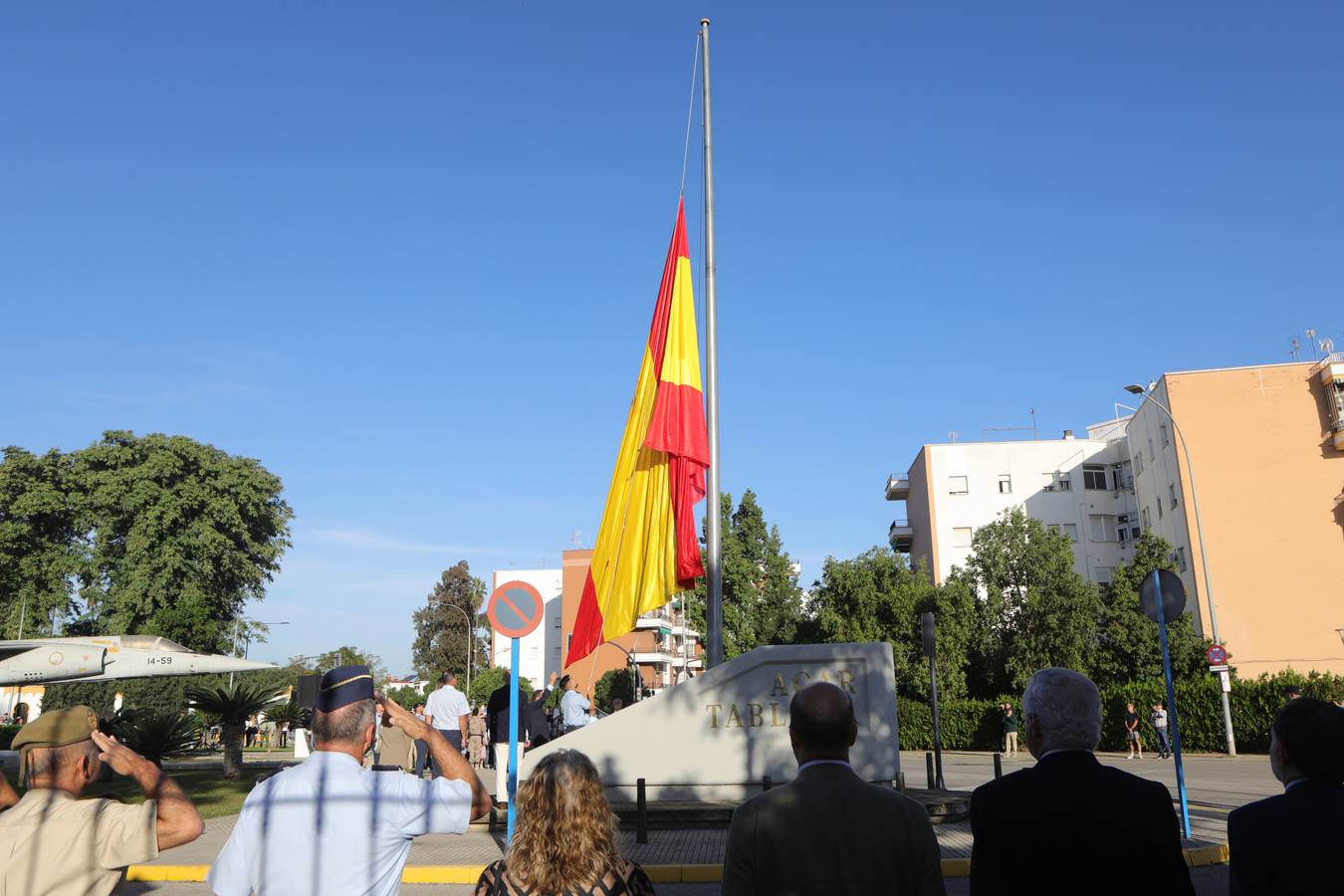 Instantánea de la jornada festiva este sábado en Tablada