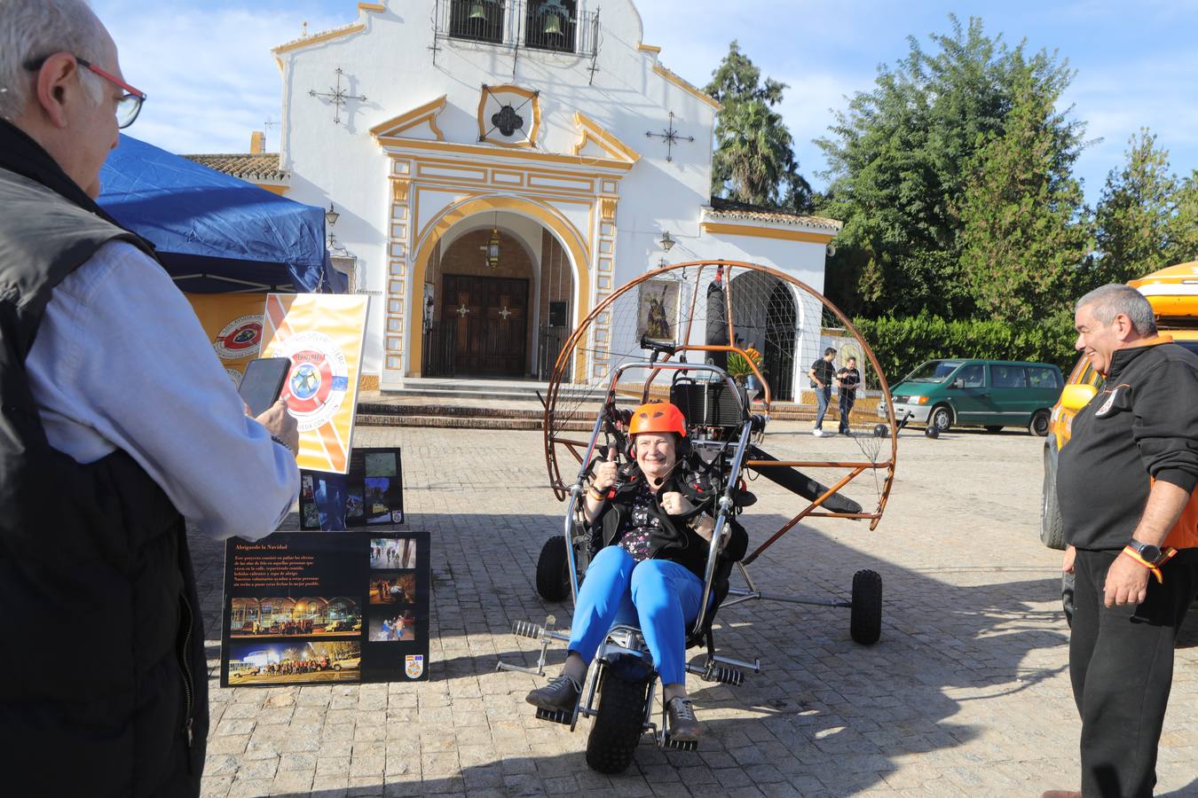 Instantánea de la jornada festiva este sábado en Tablada