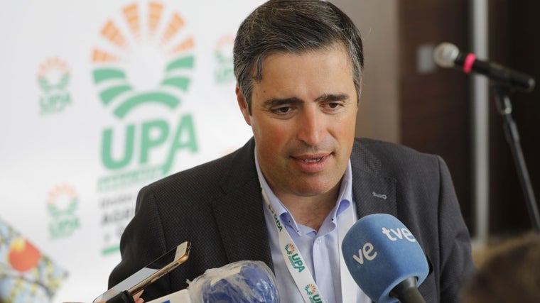 Cristóbal Cano, secretario general de UPA Andalucía