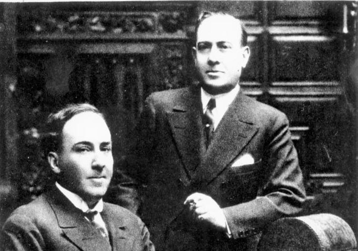 Antonio y Manuel Machado, los dos grandes protagonistas de la exposición