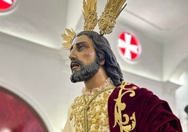 El Señor Orando en el Huerto de Sanlúcar la Mayor sale en procesión extraordinaria este sábado