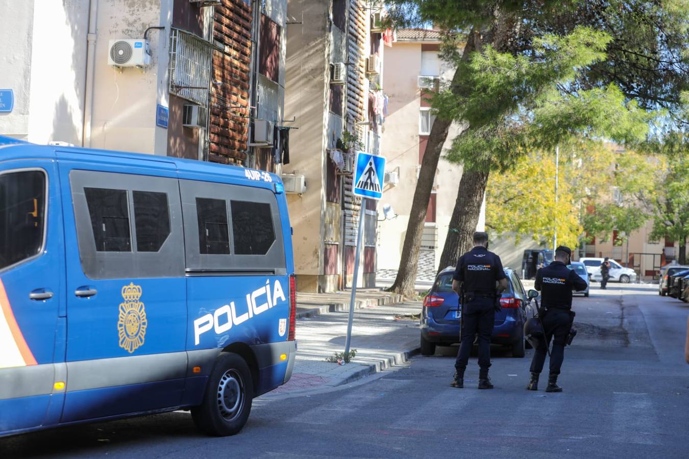 Nueva operación policial en la barriada de murillo en el Polígono Sur 