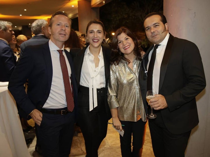 Alberto López, Carmen Esquivias, Marta Parias y Alfonso Sánchez