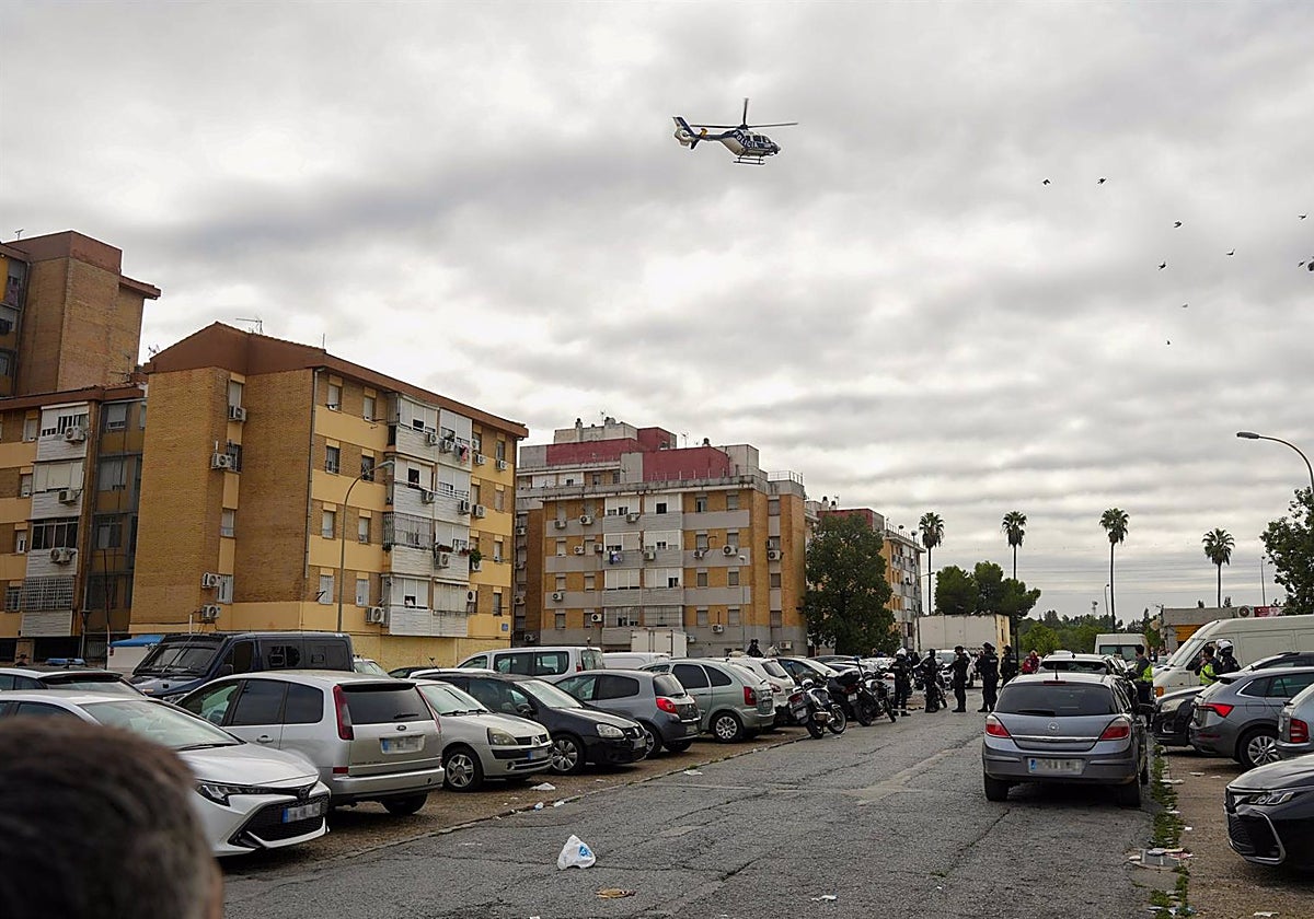 Operación policial en las Tres Mil Viviendas