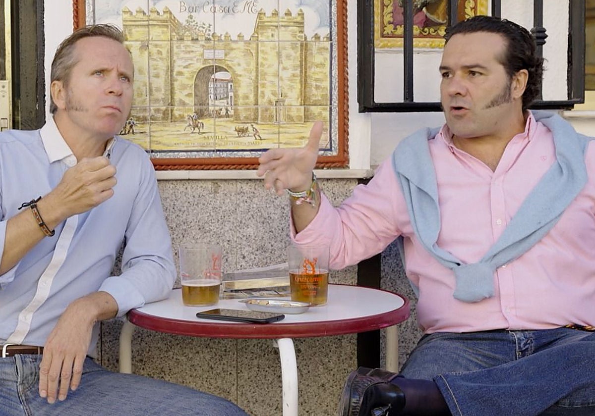 Los Compadres, en su rincón preferido del bar EME