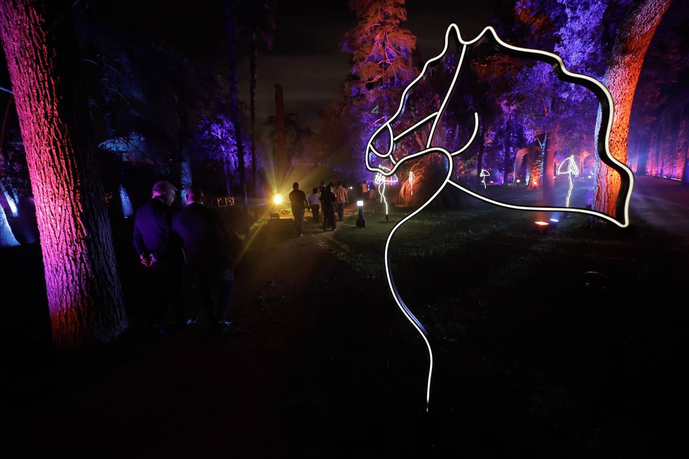 Espectáculo de Naturaleza Encendida en el Alcázar de Sevilla