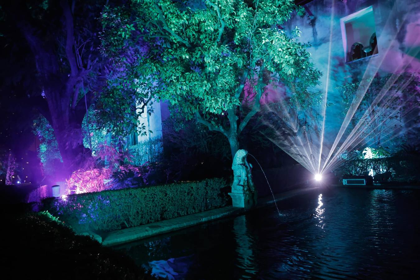 Espectáculo de Naturaleza Encendida en el Alcázar de Sevilla