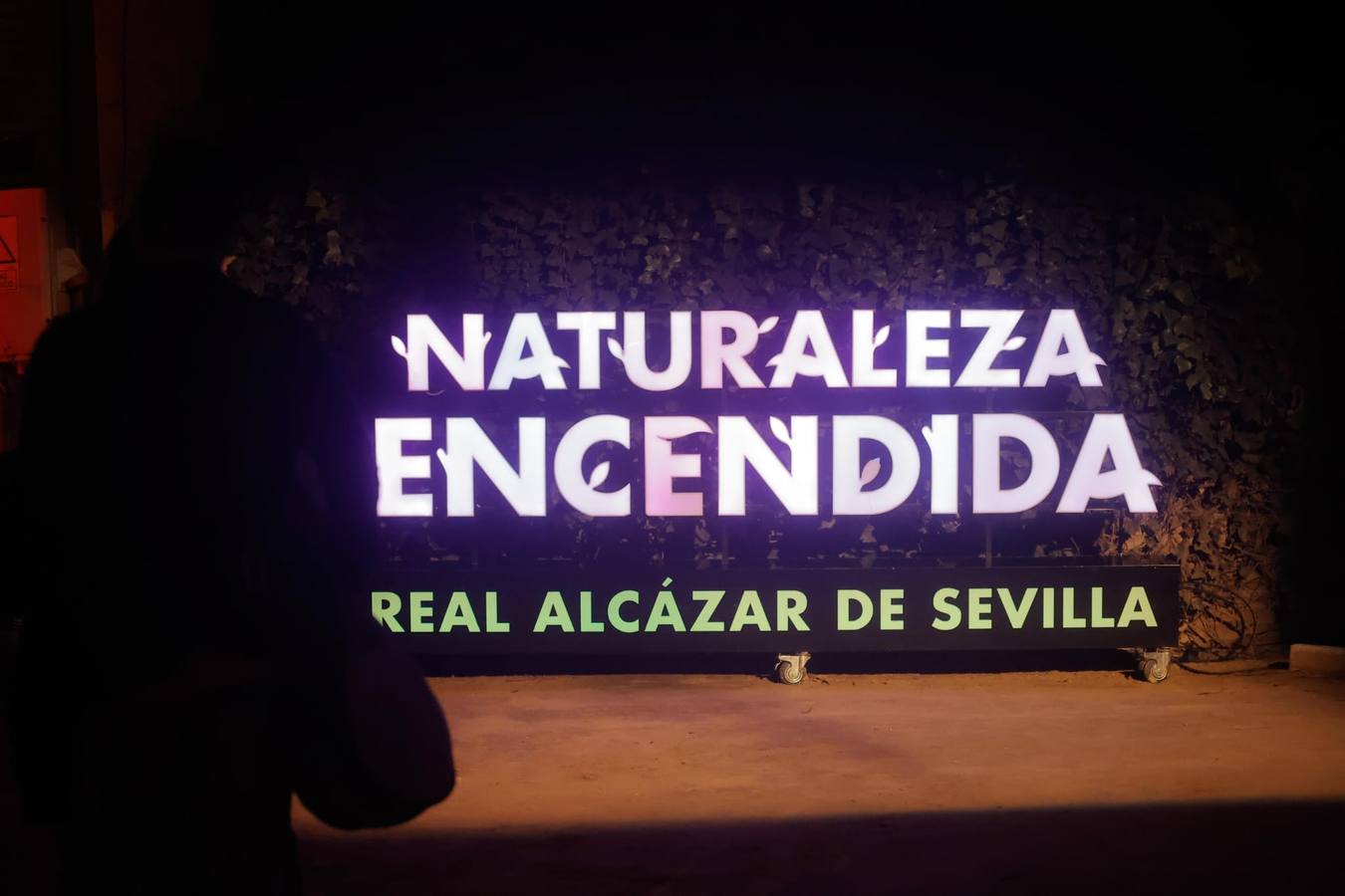 Espectáculo de Naturaleza Encendida en el Alcázar de Sevilla