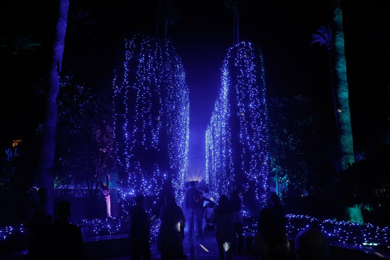 Espectáculo de Naturaleza Encendida en el Alcázar de Sevilla