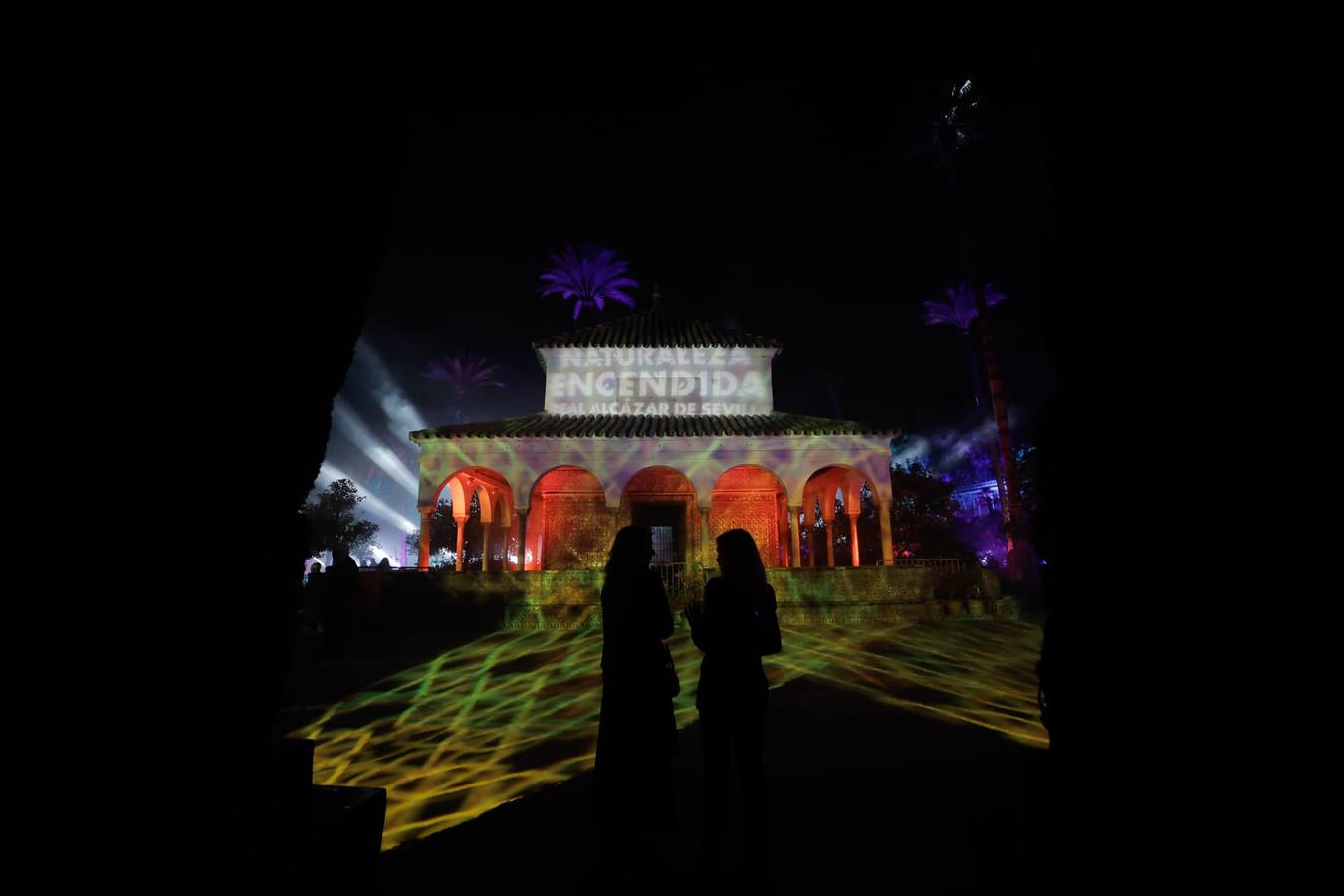 Espectáculo de Naturaleza Encendida en el Alcázar de Sevilla