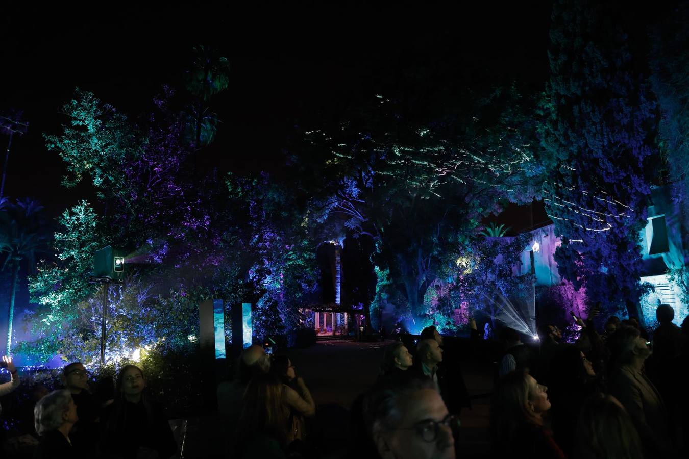 Espectáculo de Naturaleza Encendida en el Alcázar de Sevilla