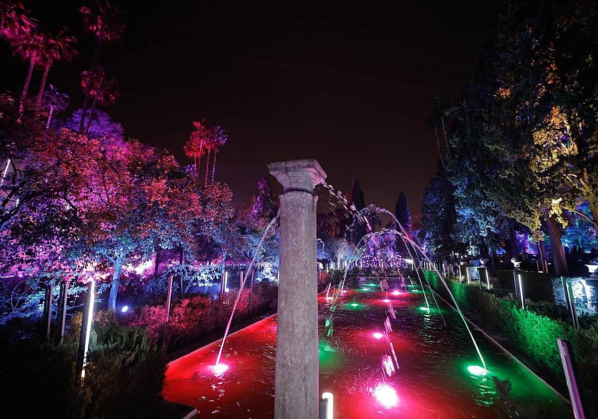 Espectáculo de Naturaleza Encendida en el Alcázar de Sevilla
